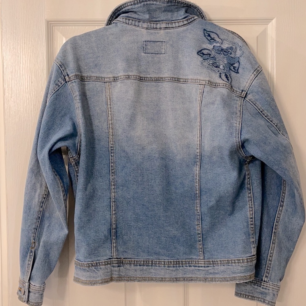 Embroidered Jean Jacket - Picture 4 of 5